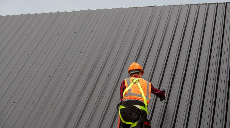Professional metal roof installation services in Thomas, WV